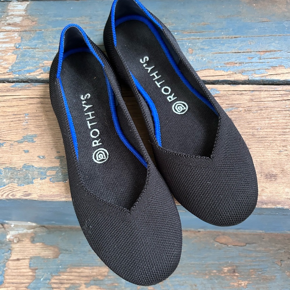 ROTHYS Round Toe Flat